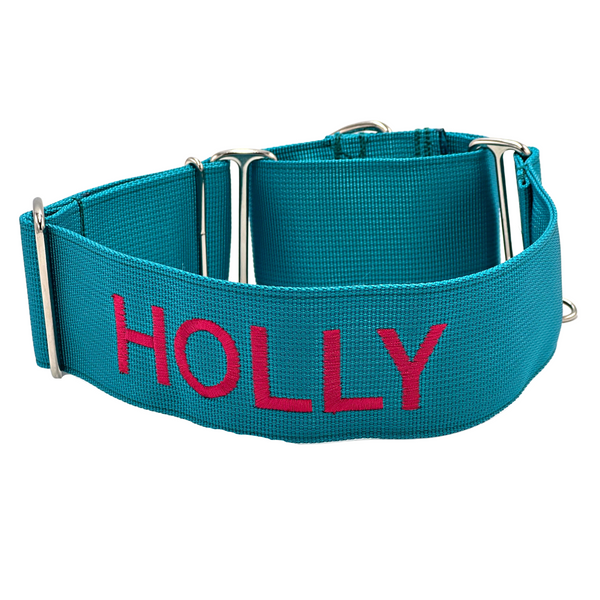 2 inch wide personalized fashion dog collars