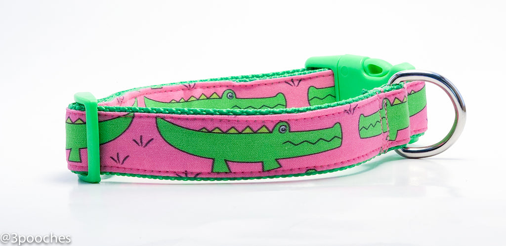 Pink & Lime Crocodile