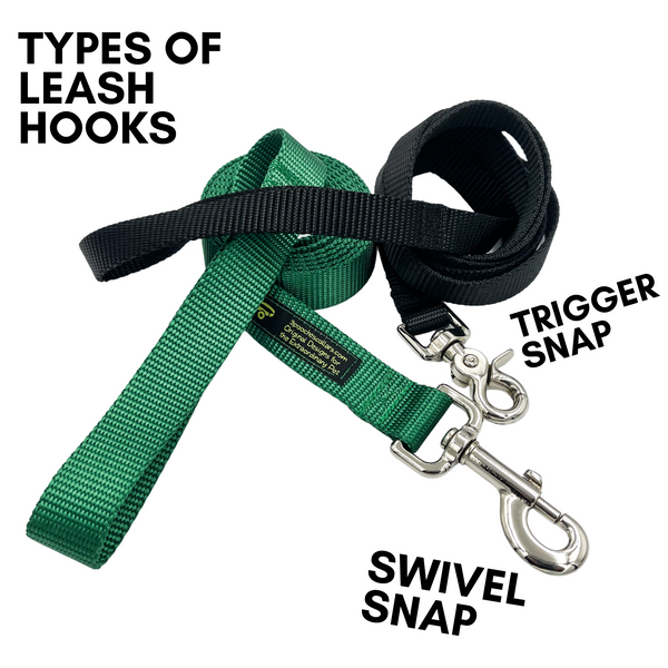 Dog leash clasp clearance types
