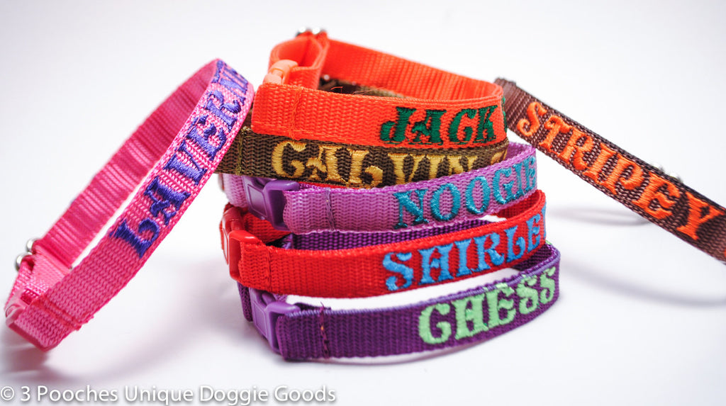 Classic Solid Personalized Cat Safety Collar