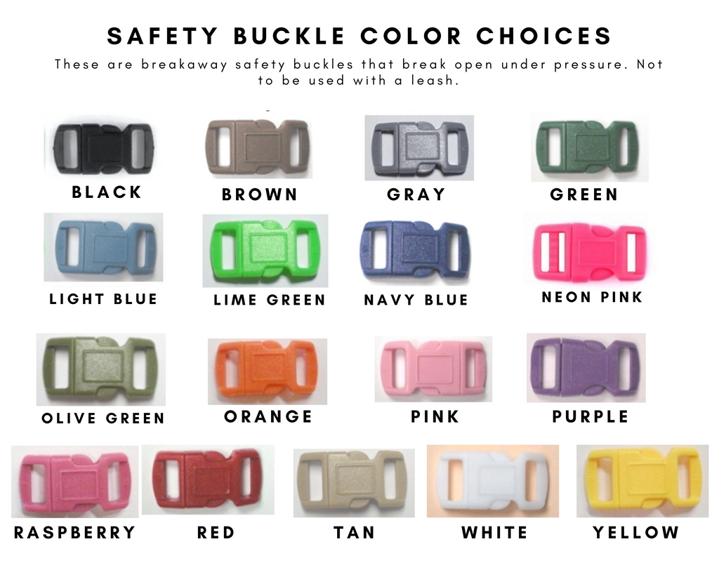 Night Safety Reflective Cat Collar - Personalized option available